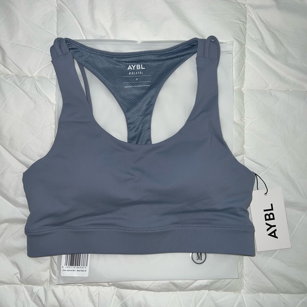 Abyl Core Sport Bra Steel Blue
